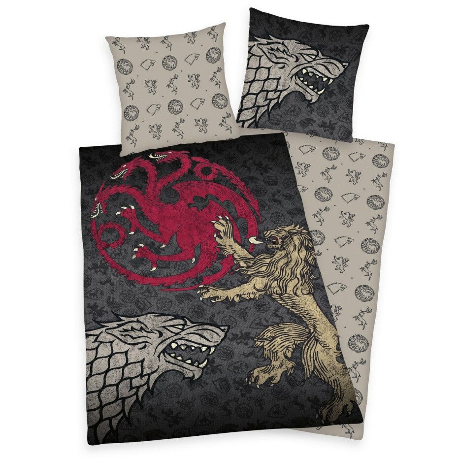 Herding Bavlněné povlečení Game of the Thrones, 140 x 200 cm, 70 x 90 cm - main (0)
