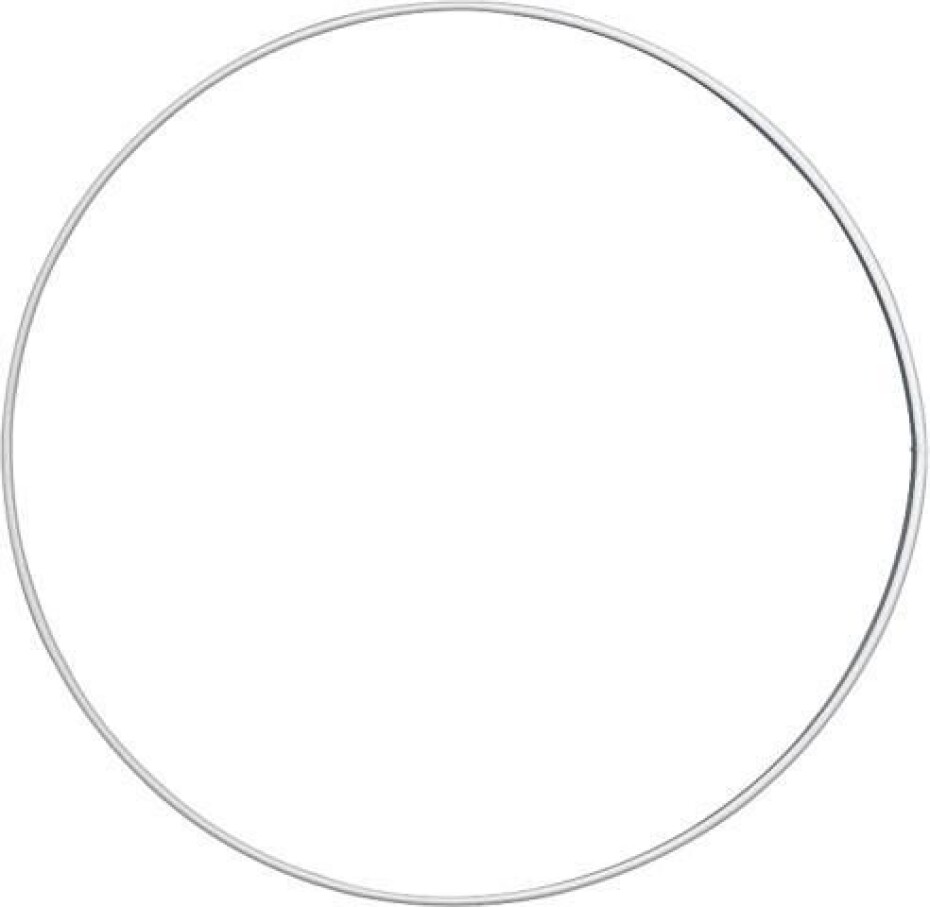KNORR Drôtený krúžok biely /O20cm/ - main (0)