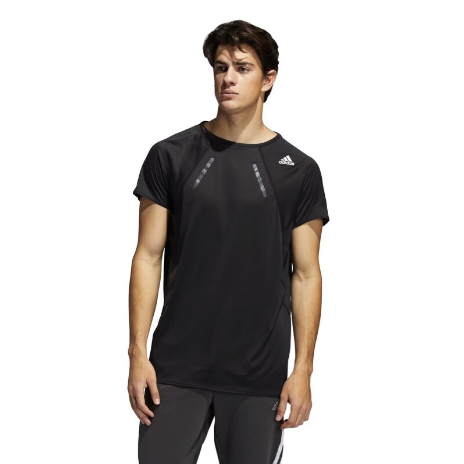 Pánské tričko adidas  Heat.RDY black S - main (0)