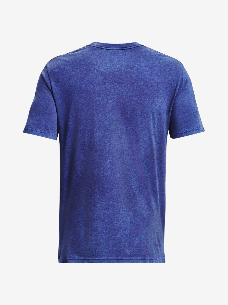 Pánské tričko Under Armour  WASH TONAL SPORTSTYLE SS-BLU S - main (3)