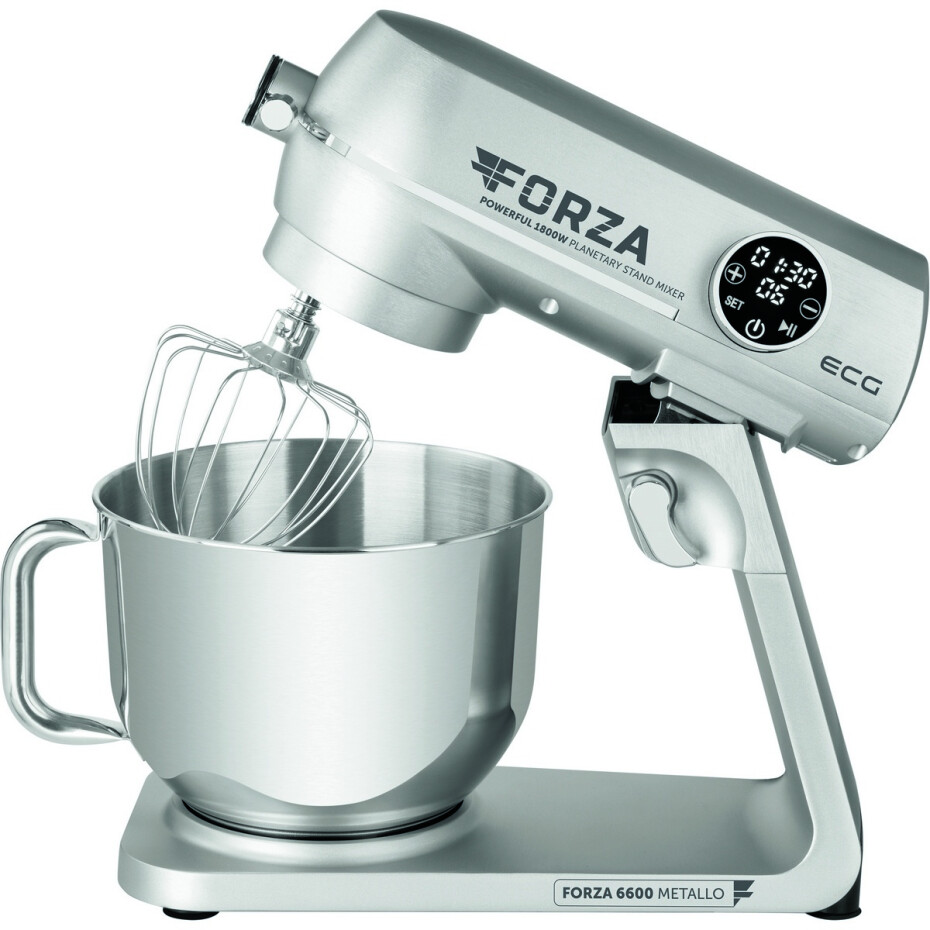 ECG Forza 6600 kuchyňský robot Metallo Argento - main (3)