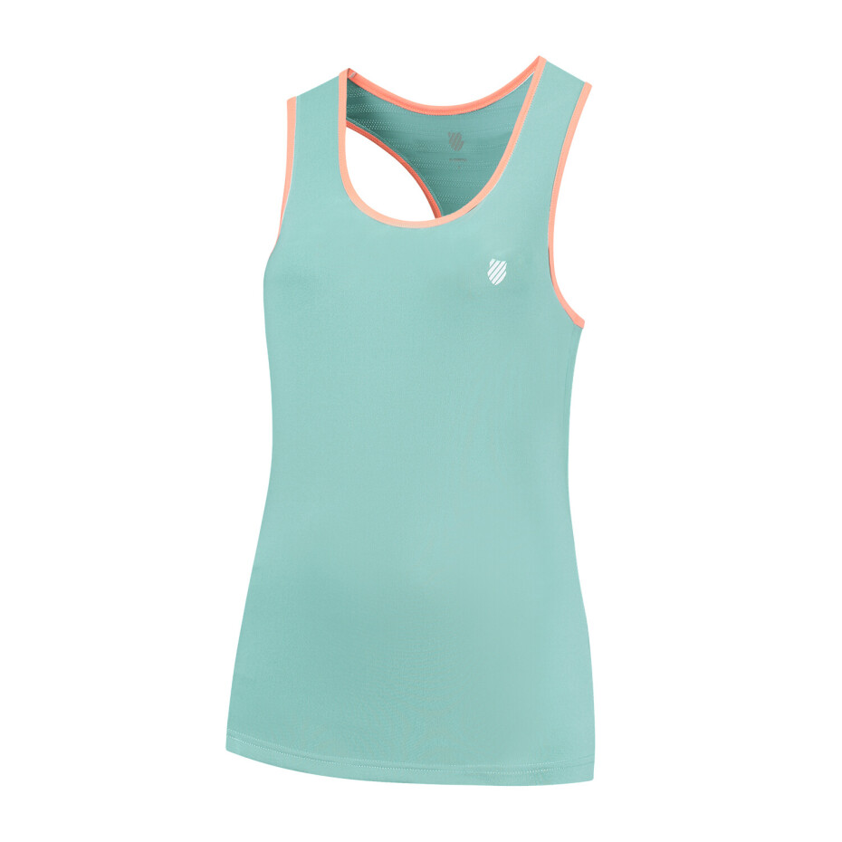 Dámské tílko K-Swiss  Hypercourt Speed Tank 4 Nile Blue M - main (0)