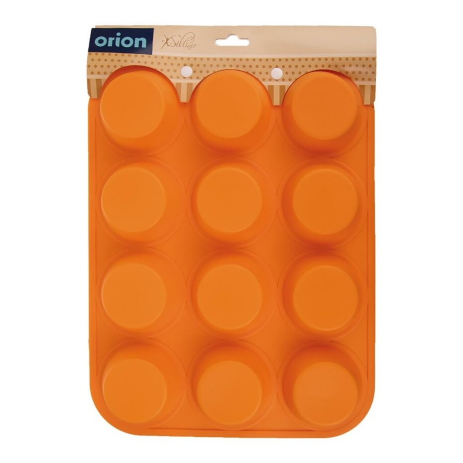 Orion Forma silikon MUFFINY 12 ORANŽOVÁ  - main (2)