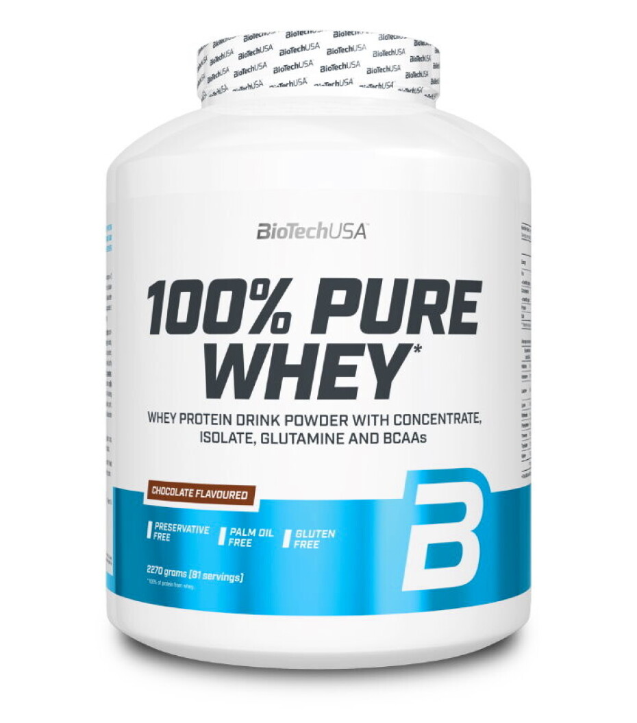 BioTech USA 100% Pure Whey 2270 g rýžový nákyp - main (0)