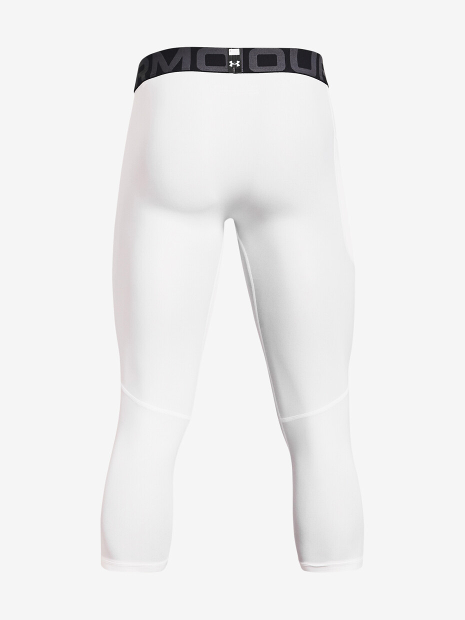 Pánské legíny Under Armour HeatGear 3/4 Legging-WHT XXL - main (3)