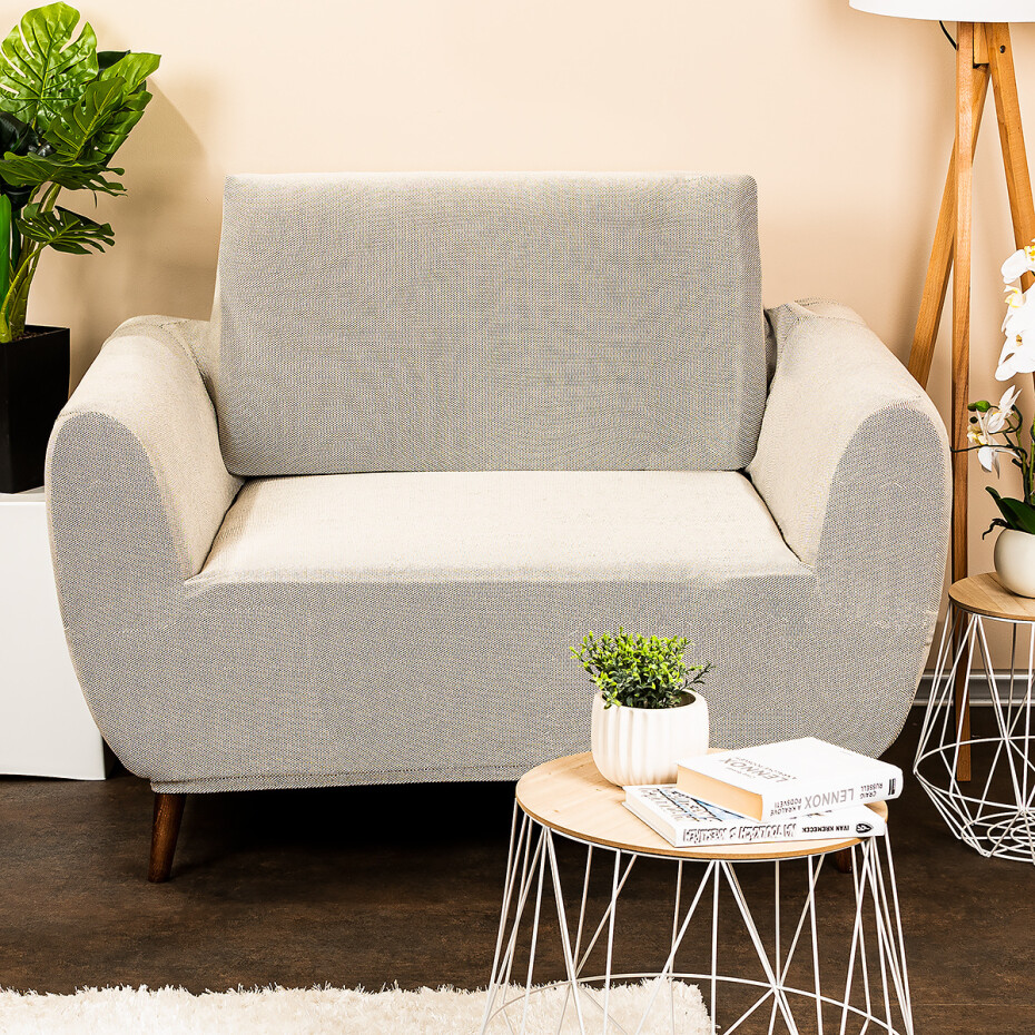 4Home Multielastický potah na křeslo Comfort smetanová, 70 - 110 cm - main (0)