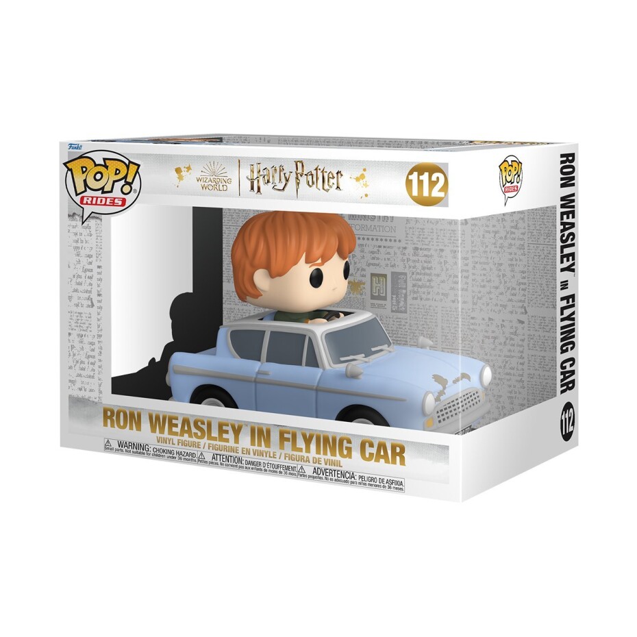 Funko POP Ride: Harry Potter - Ron w/Car Chamber of Secrets Anniversary - main (0)