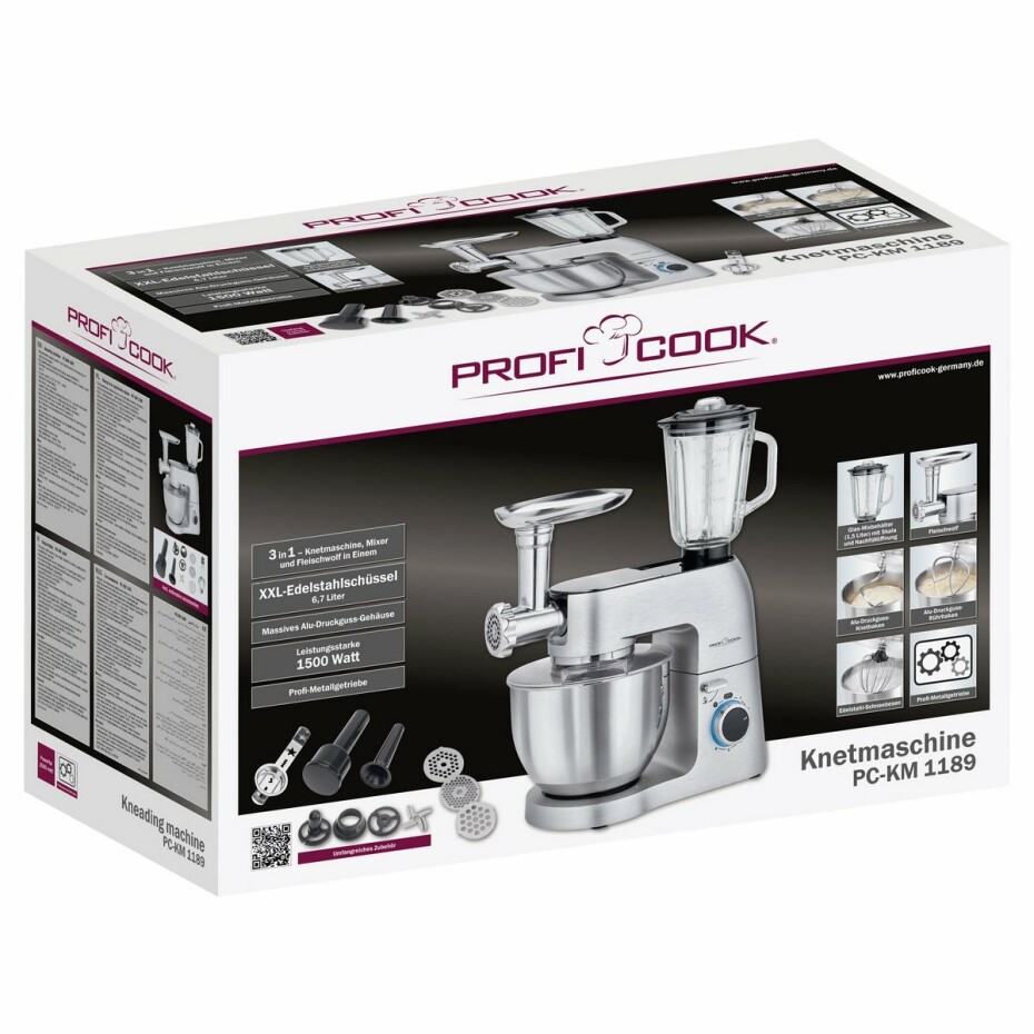 ProfiCook KM 1189 kuchyňský robot - main (13)