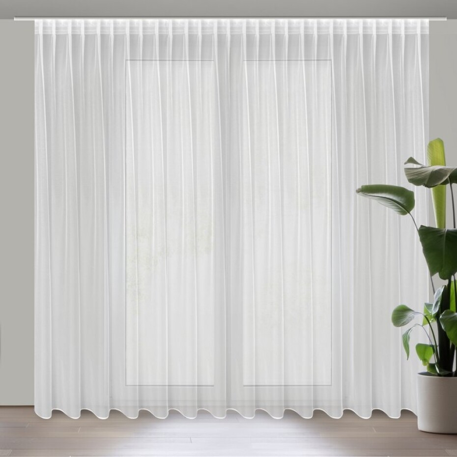 ArtFir Záclona TONIA P | bílá 300 x 270 cm - main (0)