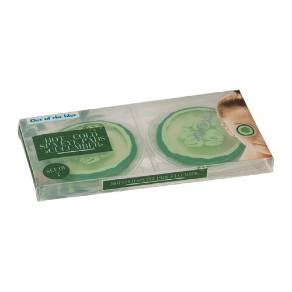 Gelové chladicí polštářky na oči Cucumber, 2 ks - main (4)