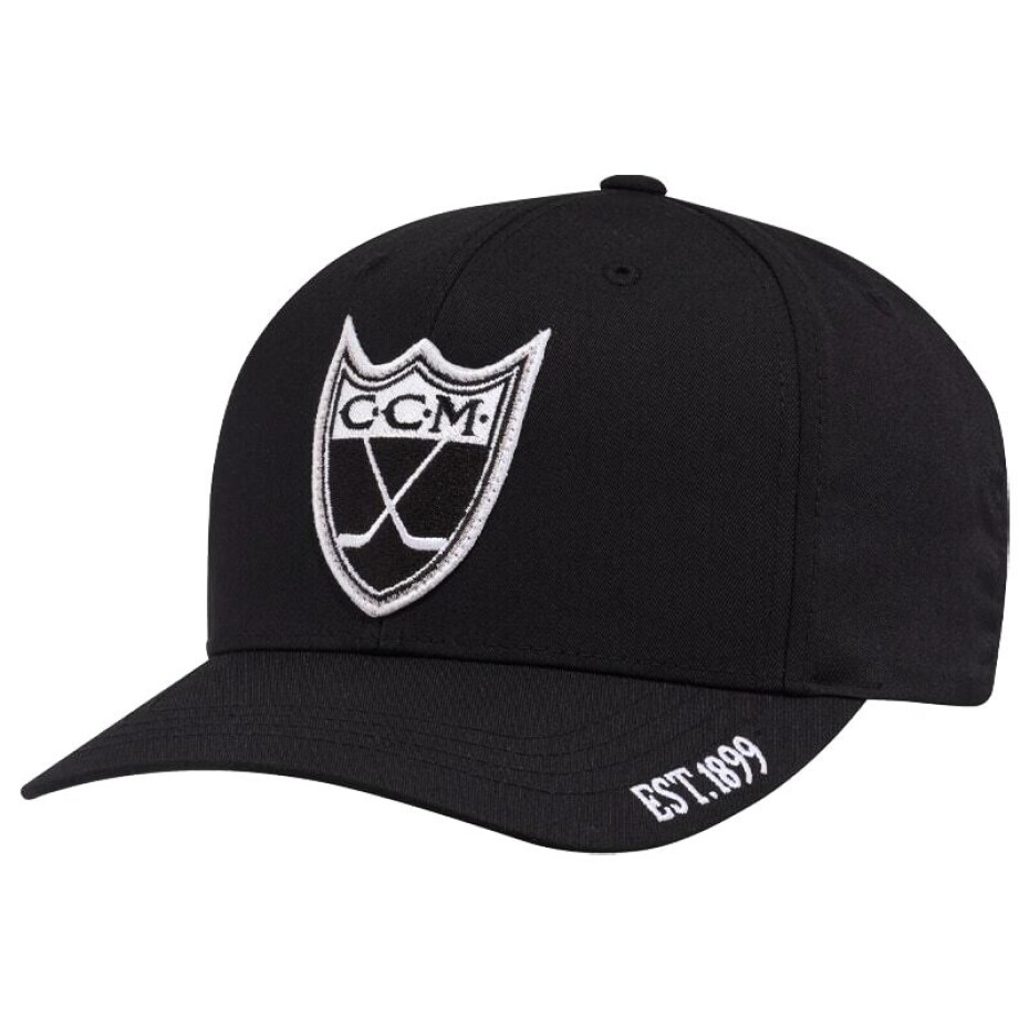 Kšiltovka CCM Monochrome Structured Adjustable Black - main (0)