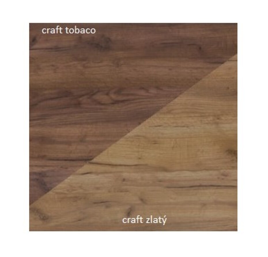 ArtCross Obývací stěna SOLO I Barva: Bílá / černý lesk - main (11)