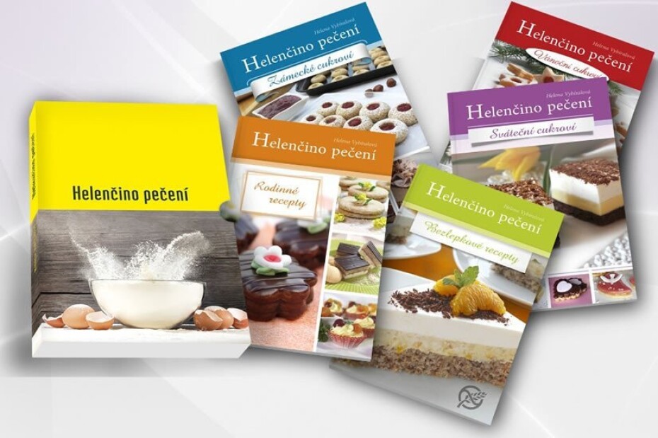 Helenčino pečení - Dárkový box 5 kuchařek - Helena Vybíralová - main (0)