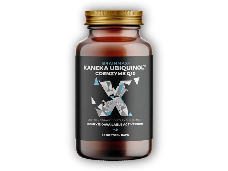 BrainMax Koenzym Q10 Ubiquinol Kaneka 100mg 60 sofgel kapslí - main (0)