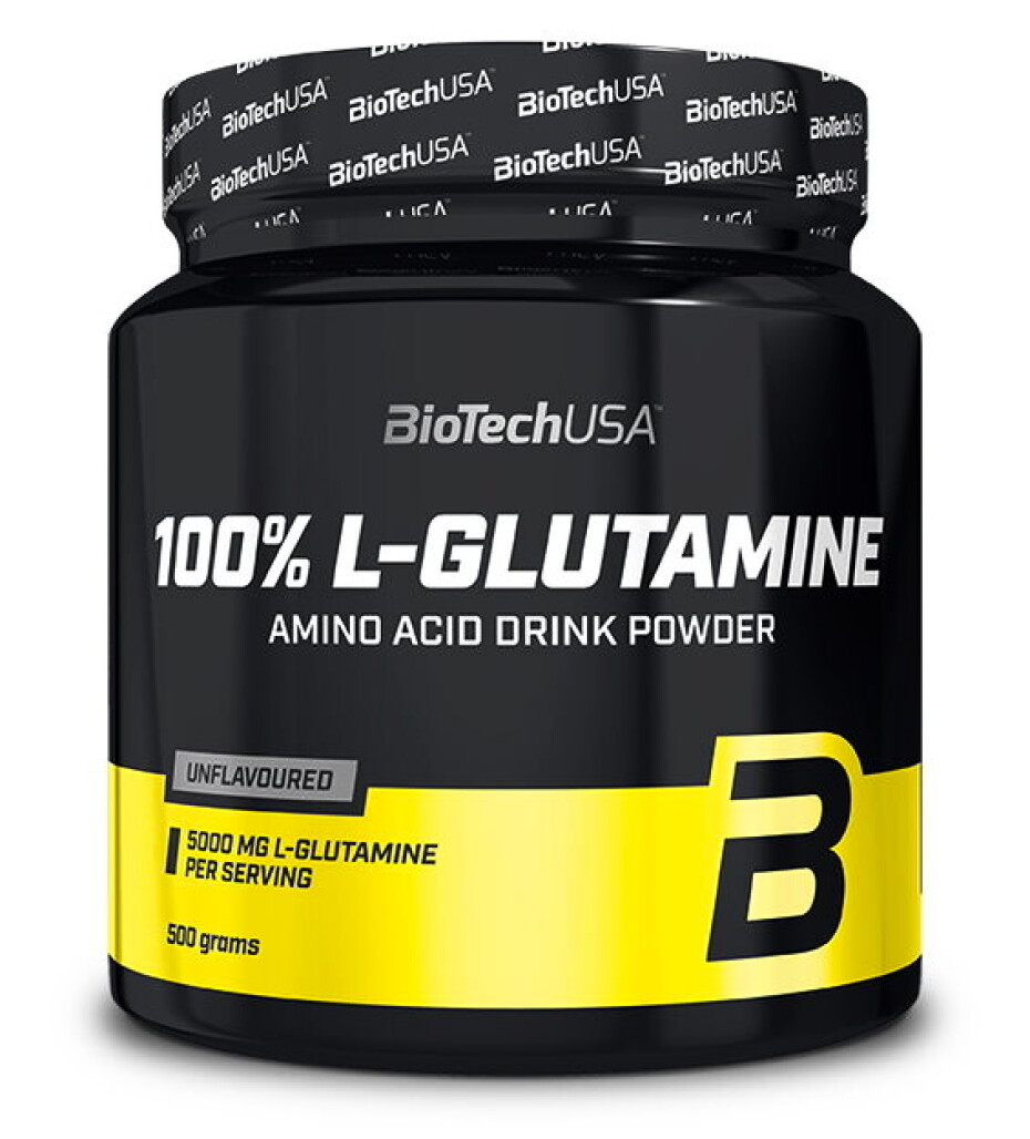 BioTech USA 100% L-Glutamine 500 g - main (0)