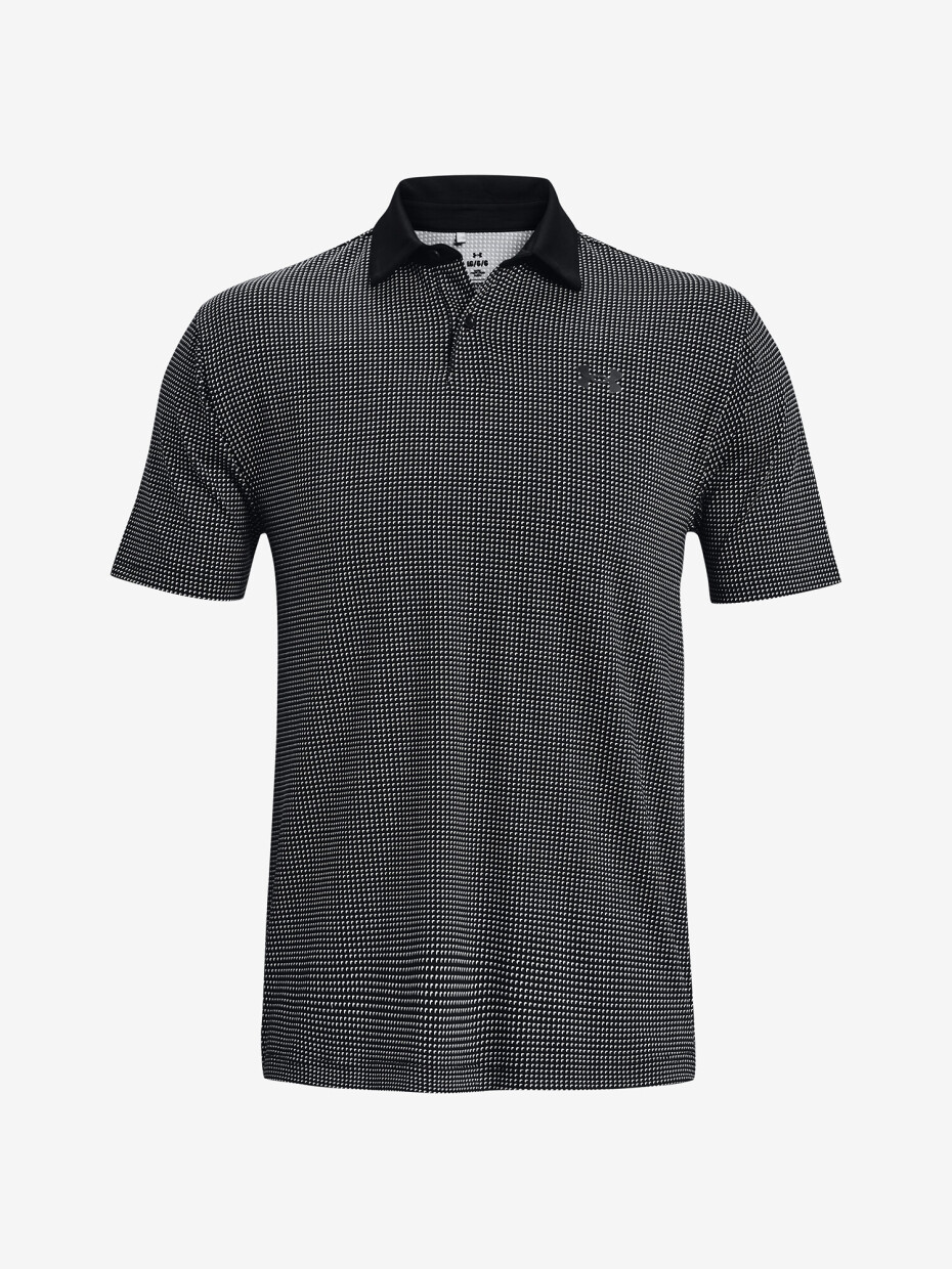 Pánské tričko Under Armour  T2G Printed Polo-BLK S - main (4)