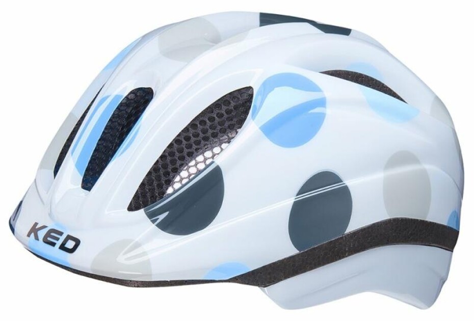 Ked Meggy II Trend dots deep blue cyklistická přilba - main (0)