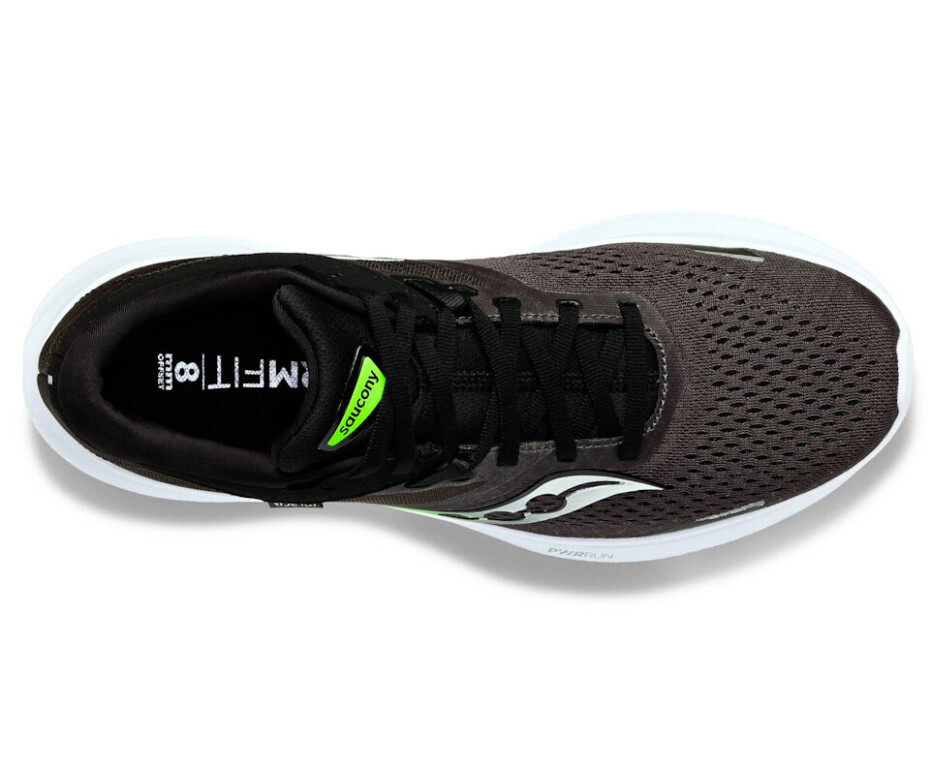 Pánská běžecká obuv Saucony  Ride 16  Umbra/Slime  UK 14 - main (3)