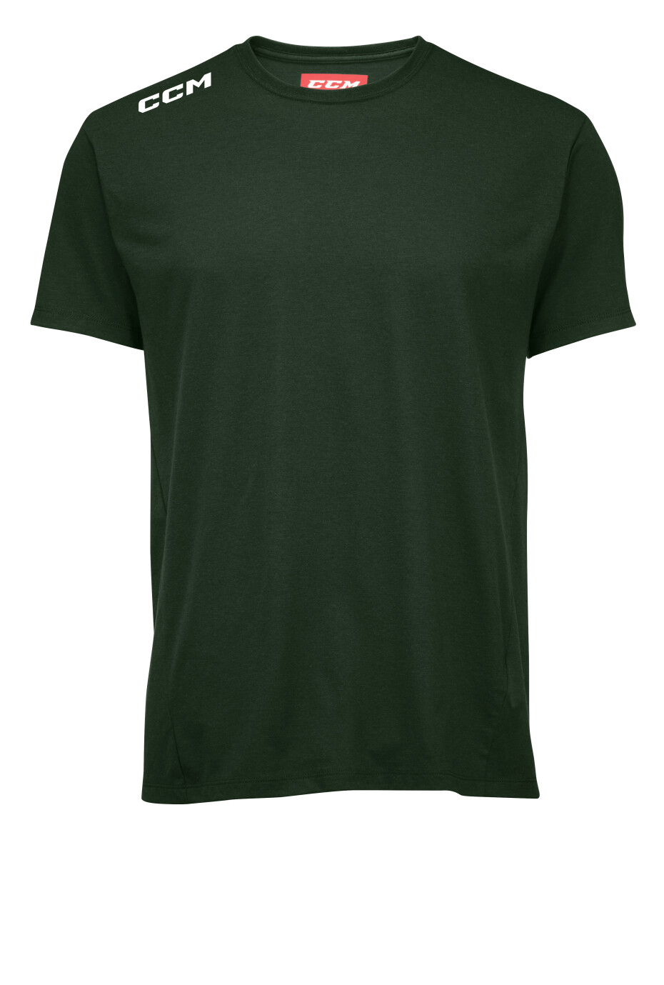 Pánské tričko CCM  SS Essential Tee Dark Green - main (0)
