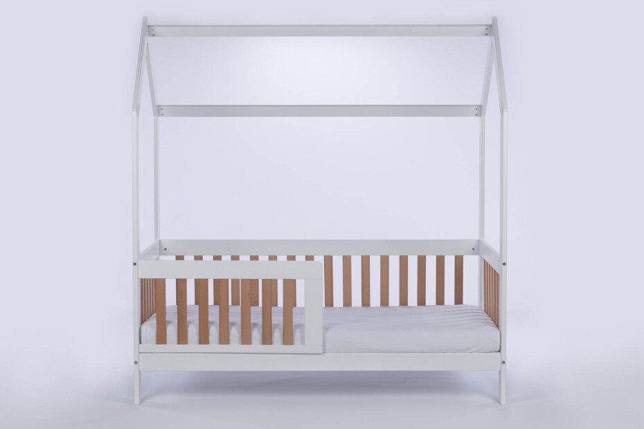 Elvisia Dětská postel CASA BAMBINI | bílá buk 80 x 160 cm - main (2)