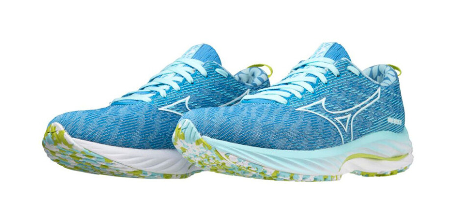 Dámská běžecká obuv Mizuno  Wave Rider 26 (Roxy) Atomizer/White/Daiquiri Green  UK 4 - main (7)