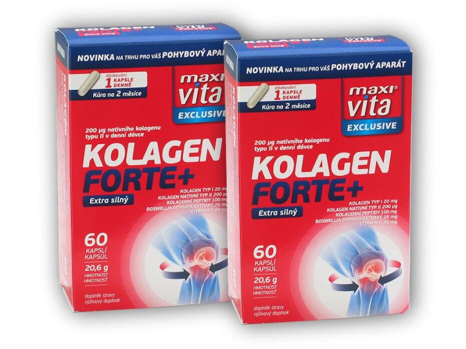 Maxivita 2x kolagen forte + 60 kapslí - main (0)