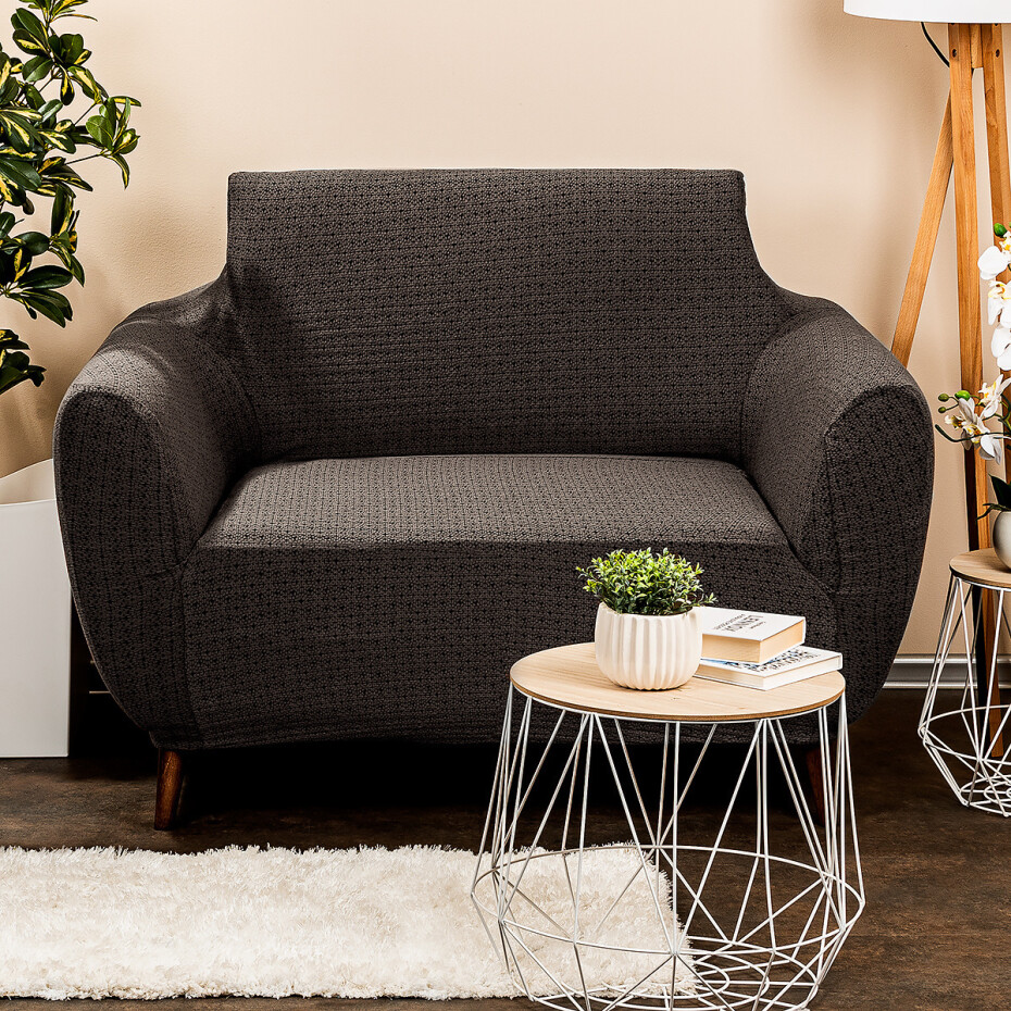 4Home Multielastický potah na křeslo Comfort Plus hnědá, 70 - 110 cm, 70 - 110 cm - main (0)