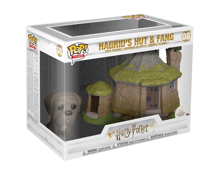 Funko POP Town: Harry Potter S8 - Hagrid´s Hut w/ Fang - main (0)