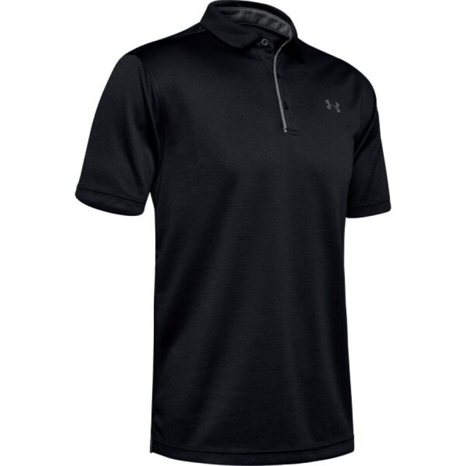 Under Armour Tech Polo Mens Black - main (0)