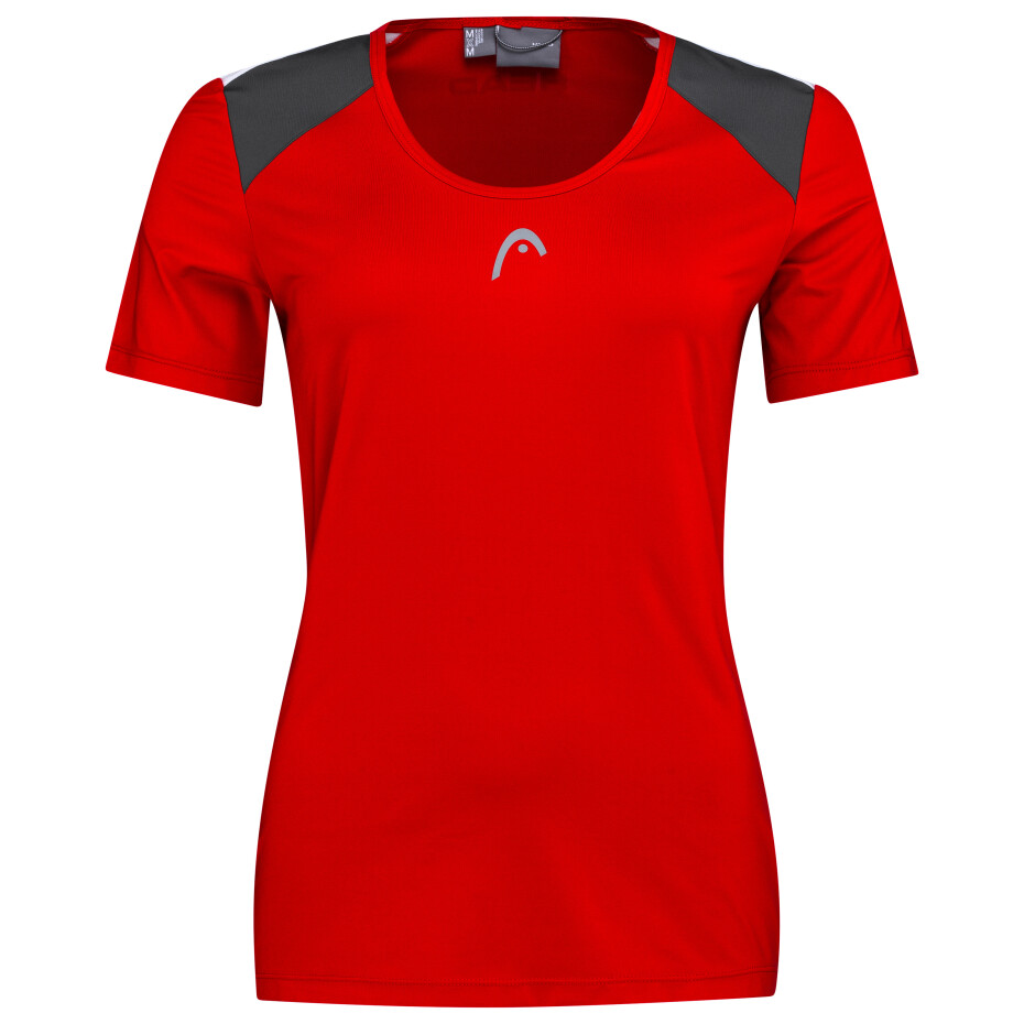Dámské tričko Head  Club 22 Tech T-Shirt Women Red L - main (0)