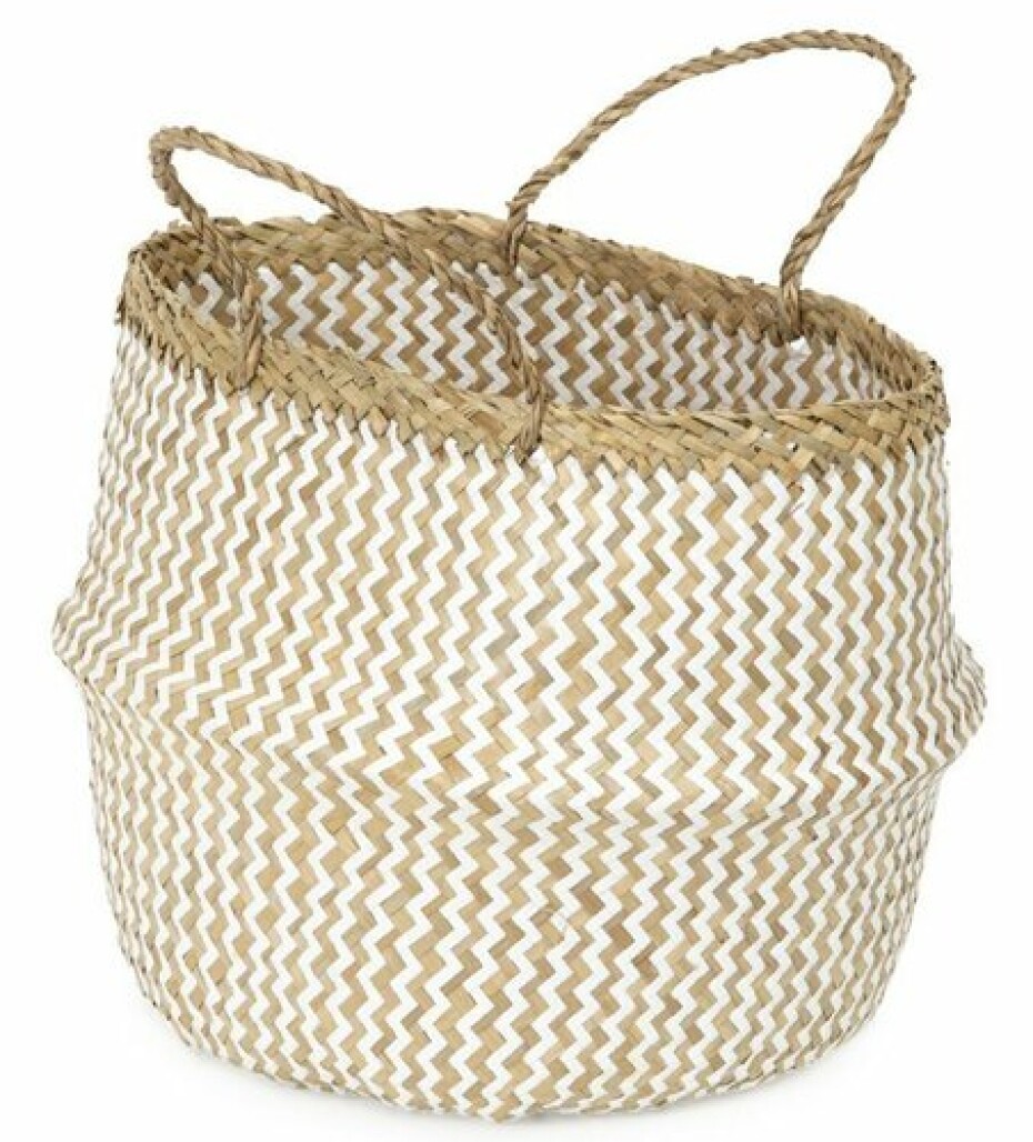Compactor Přírodní košík z mořské trávy a papíru Belly M, skládací, 35 x 32 cm, M - main (2)