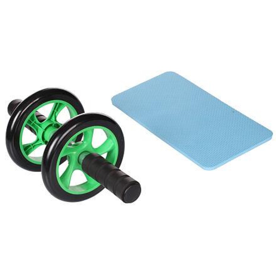 Merco AB Roller 2W posilovací kolečko zelená - main (0)