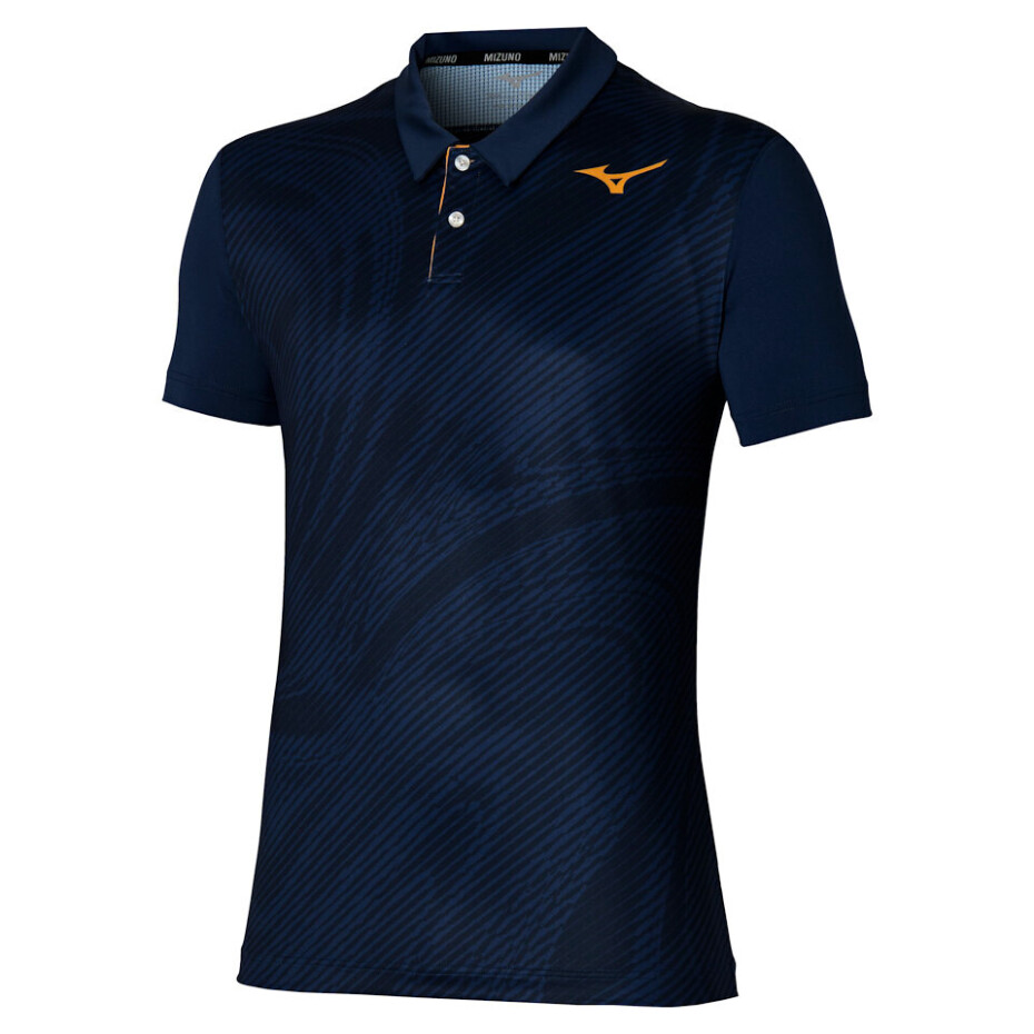 Pánské tričko Mizuno  Charge Shadow Polo Pageant Blue S - main (0)