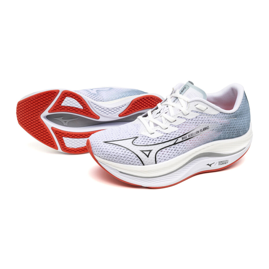 Dámská běžecká obuv Mizuno Wave Rebellion Flash 2 White/Black/Gray Mist  UK 4,5 - main (8)