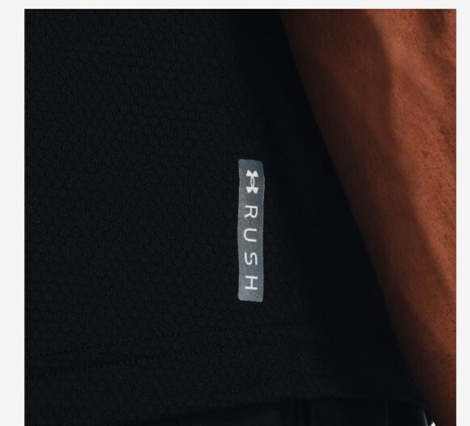 Pánské tričko Under Armour  Rush 2.0 Print SS Concrete XXL - main (2)