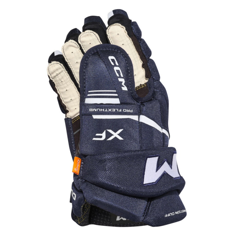 Hokejové rukavice CCM Tacks XF Navy/White Senior 14 palců - main (2)
