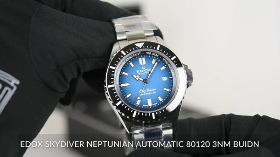 EDOX Skydiver Neptunian Automatic 80120-3NM-BUIDN - main (2)