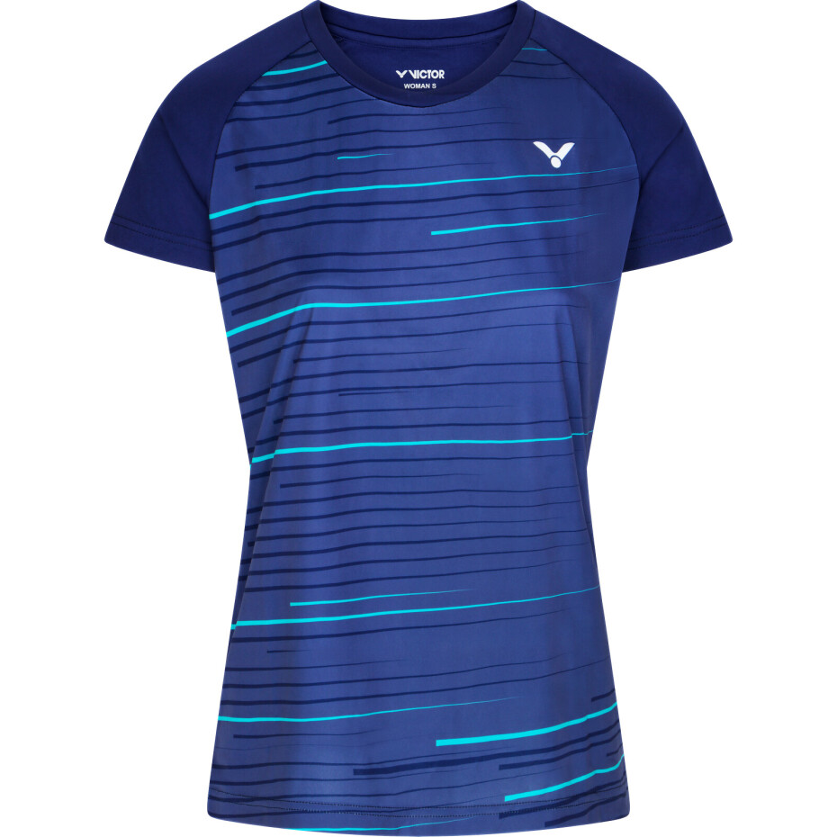 Dámské tričko Victor  T-Shirt T-34100 Blue M - main (0)