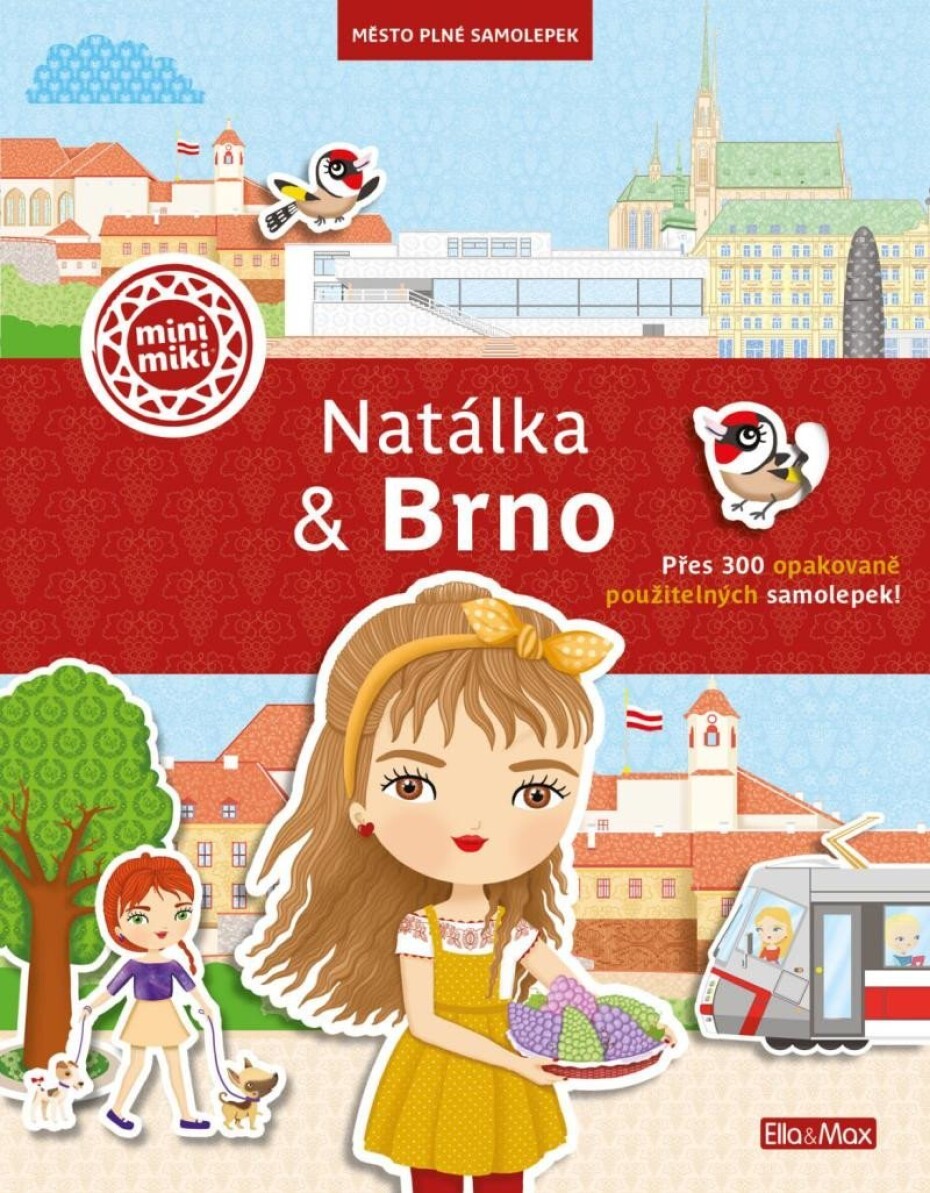 Natálka &amp; Brno - Město plné samolepek - Ema Potužníková - main (0)