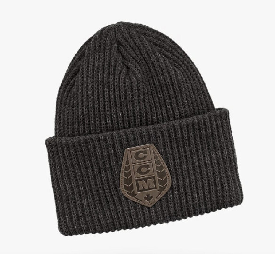 Čepice CCM Holiday High Cuff Beanie Dark Grey Heathered - main (0)