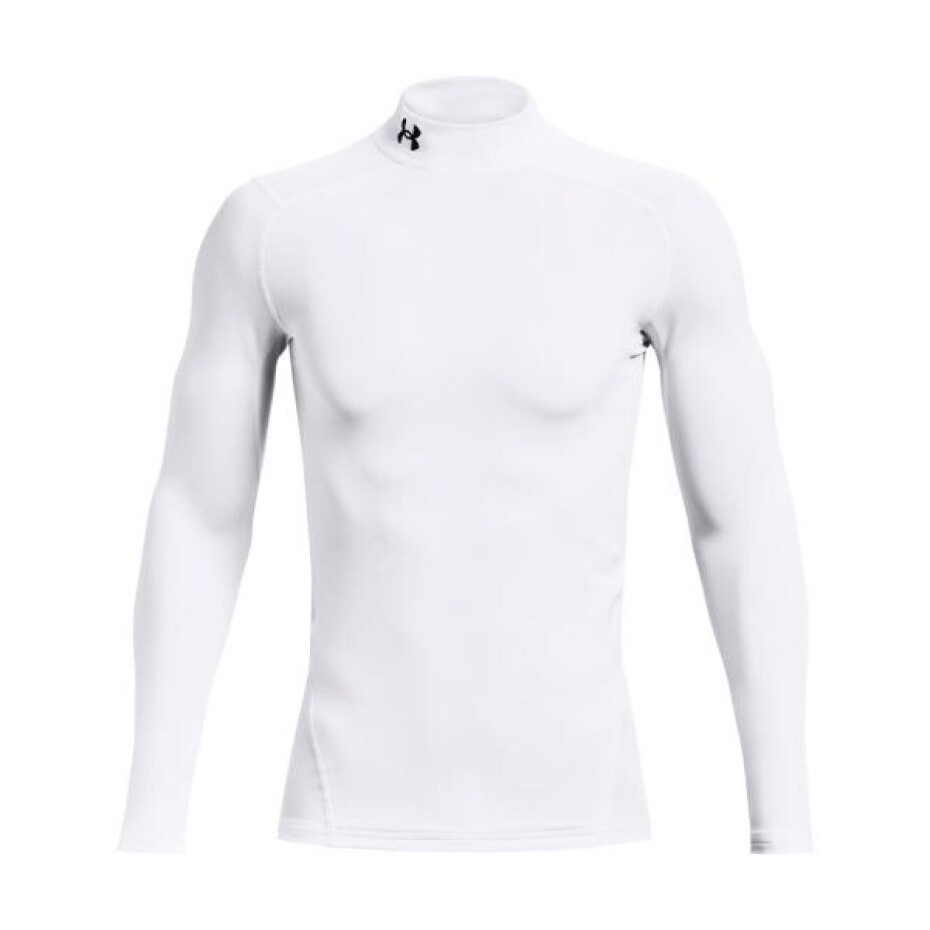 Pánské tričko Under Armour  ColdGear Armour Comp Mock White XL - main (0)