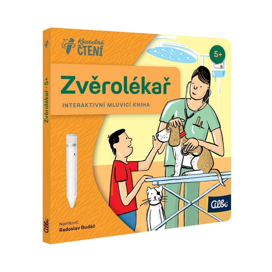 Kouzelné čtení Minikniha povolání – Zvěrolékař - main (0)