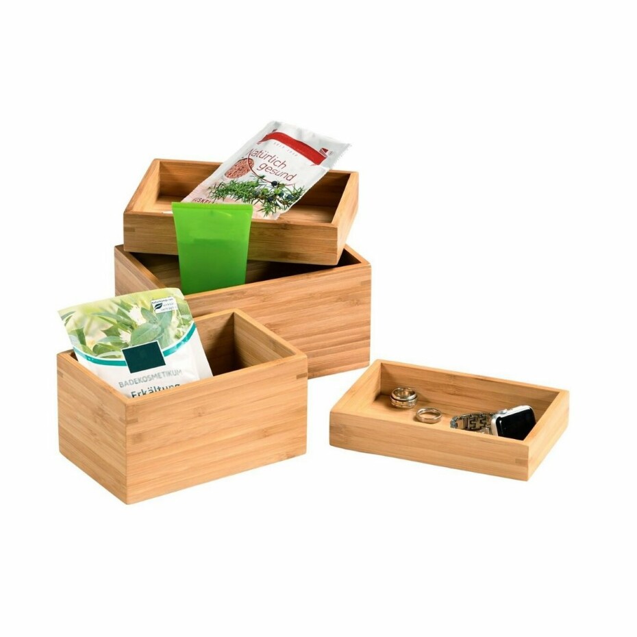 Kesper 58195 Sada univerzálních boxů 4 ks, různé rozměry - main (1)