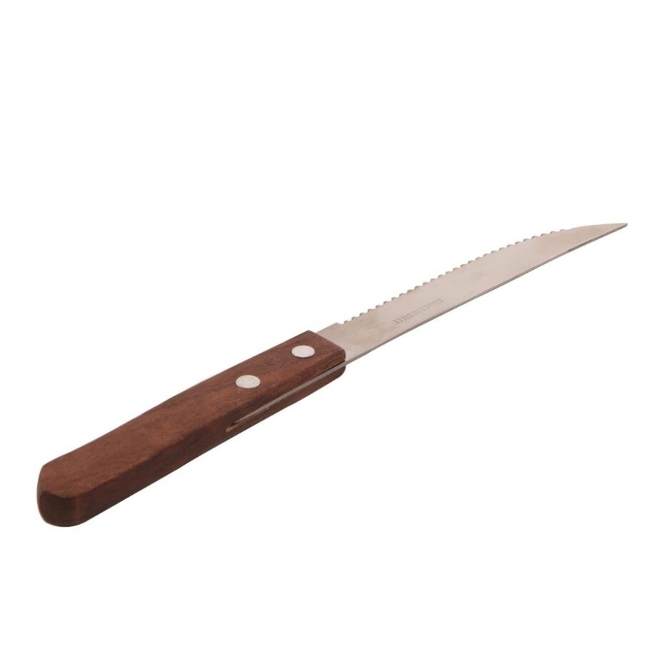 Nůž steak. nerez/dřevo 6ks  - main (0)
