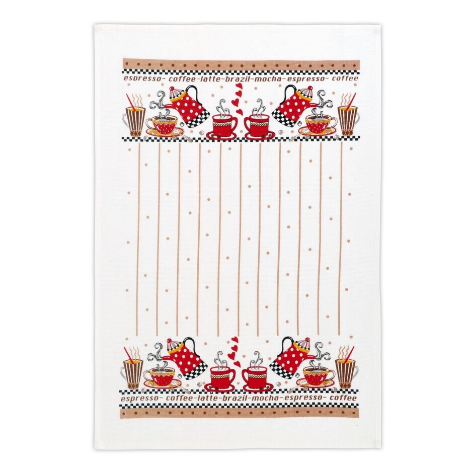 Bellatex Kuchyňská utěrka Latte, 40 x 60 cm, sada 2 ks - main (1)