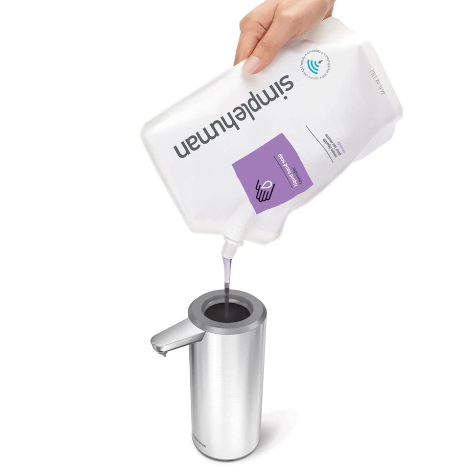 Simplehuman Bezdotykový dávkovač mýdla 266 ml, dobíjecí, kartáčovaná nerez ocel - main (5)