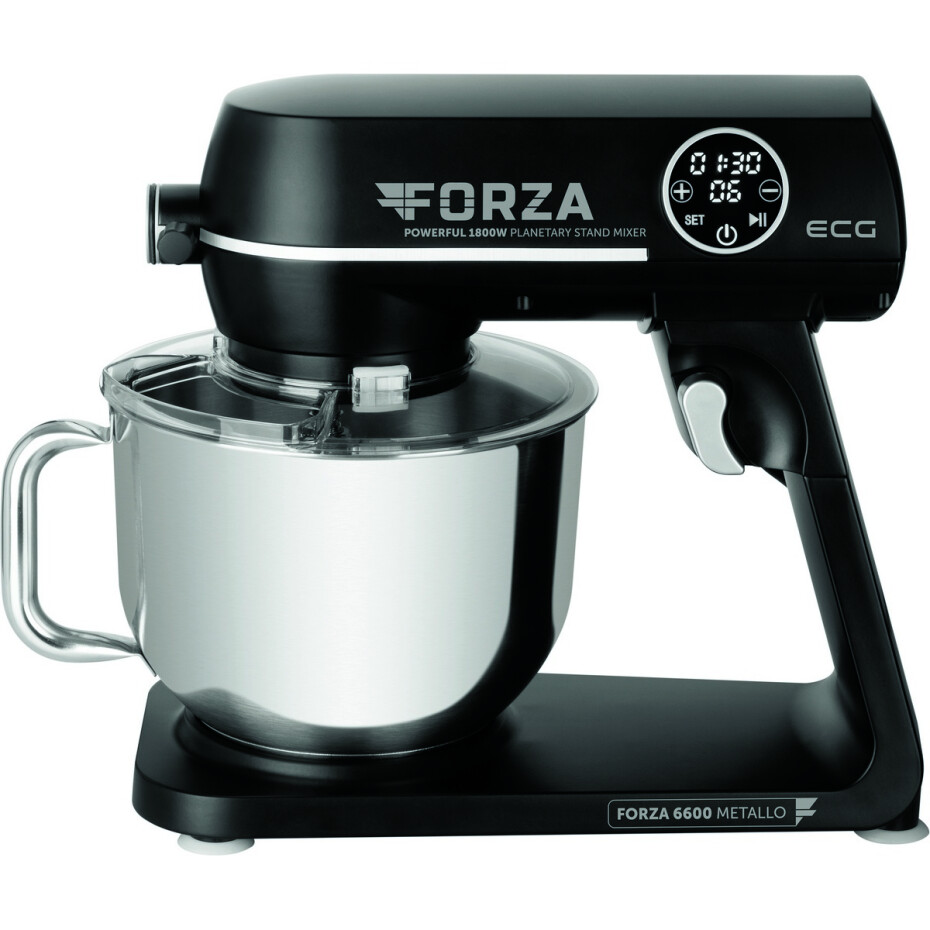 ECG Forza 6600 kuchyňský robot Metallo Nero - main (2)