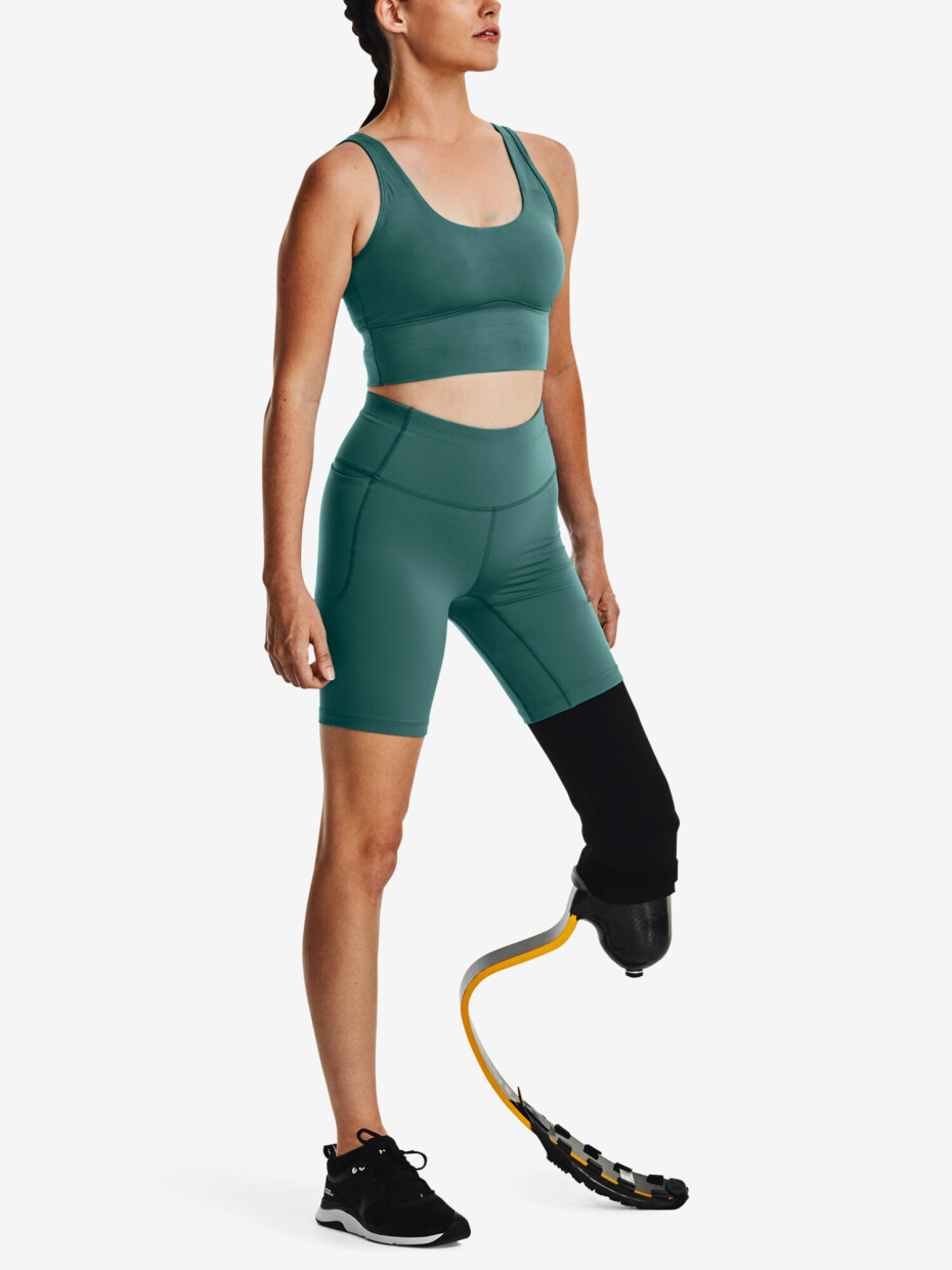 Meridian Fitted Crop Under Armour Zelená - main (1)