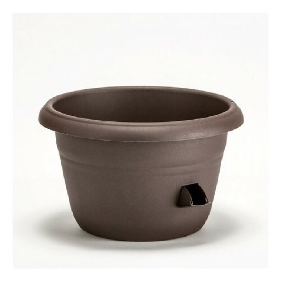 Samozavlažovací žardina Siesta, hnědá, Plastia, 35 cm - main (0)