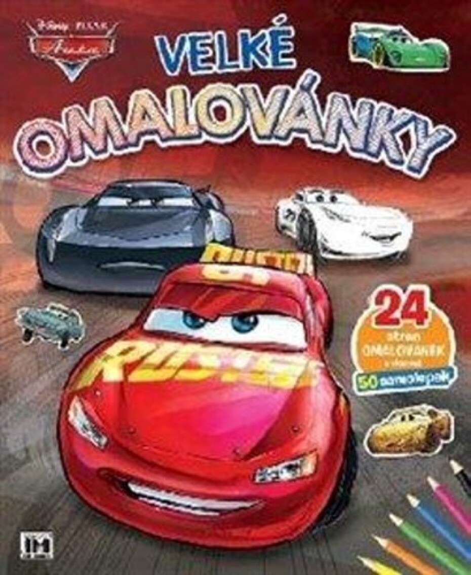 Auta - Velké omalovánky - main (0)